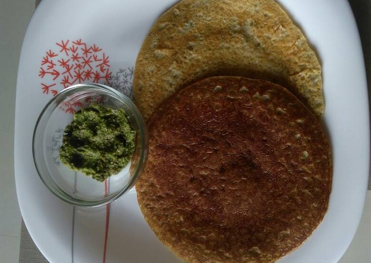 Bhadku Chilla(Moong/Bajra/Rice Pancake)