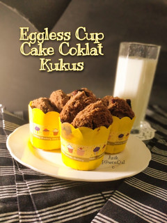 Foto resep Eggless Cup Cake Coklat Kukus