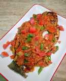 Ikan Bawal Siram Sambal Tomat Pedas