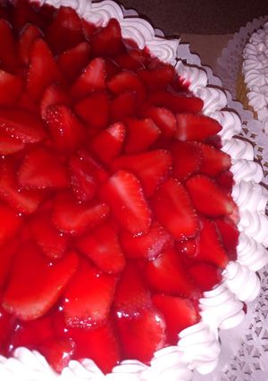 Una foto de Tarta de frutilla