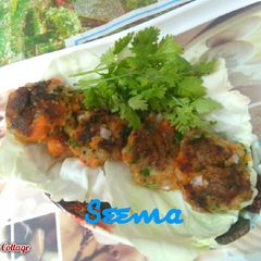 A picture of Aloo Gajar Ke kebab.