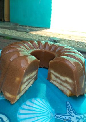 Foto resep Chocolate bread pudding