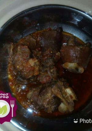 A picture of Cow tail.