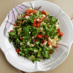 A picture of Simple vegetable salad.
