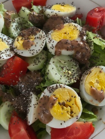 Langkah Gampang Membuat Resep  Salad sayur simple yang Enak Banget, Lezat