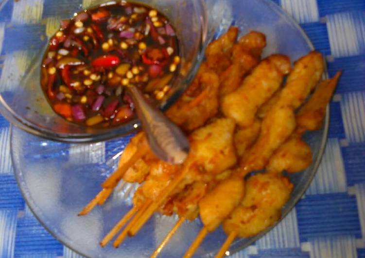 Sate goreng praktis