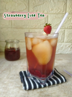 Foto resep Strawberry Iced Tea