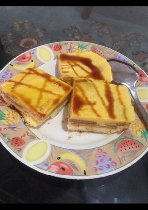 صورة لوصفة 🍮 حلى الزبادي بالكريم كراميل 🍮