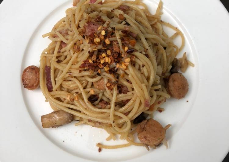 Resep Spaghetti Aglio Olio Anti Gagal