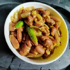 A picture of Tadke wala rajma.