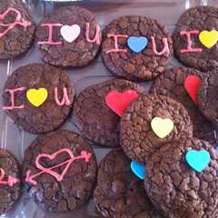 Una foto de Galletas brownie
