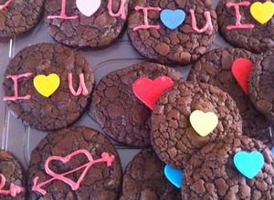 Una foto de Galletas brownie