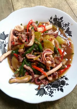 Foto resep Cumi saos tiram
