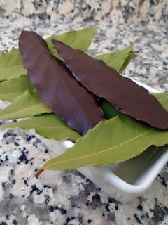 Una foto de Hojas de chocolate