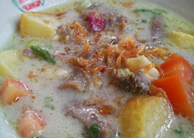 Soto betawi susu santan