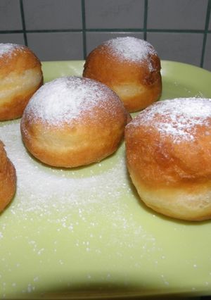 Szalagos farsangi fánk recept II recept fotója
