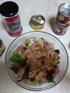 Una foto de Ensalada completa