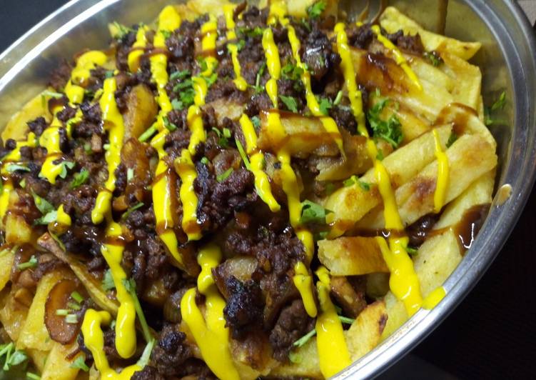 Steps to Prepare Speedy Loaded fries