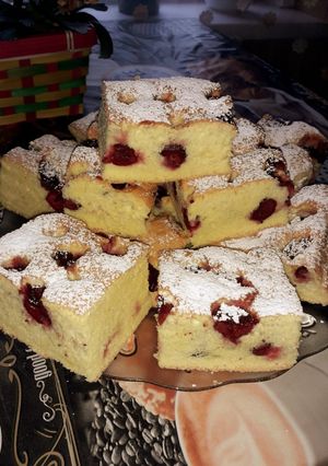 Meggyes pite recept fotója