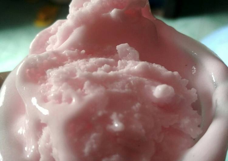 Langkah Mudah untuk Menyiapkan Es cream Doger super lembut kek es walls, Lezat Sekali
