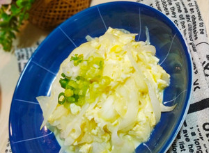 洋蔥炒蛋 的食譜成品照片