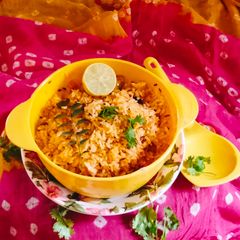A picture of Flaxseed Rice.