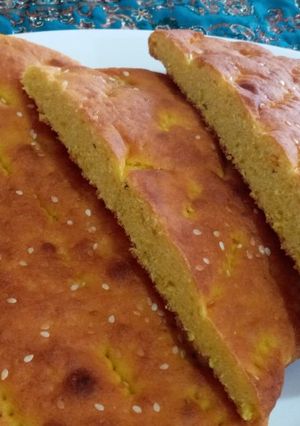 عکسی از دستور فطیر ، نون محلی 🍞😋😋