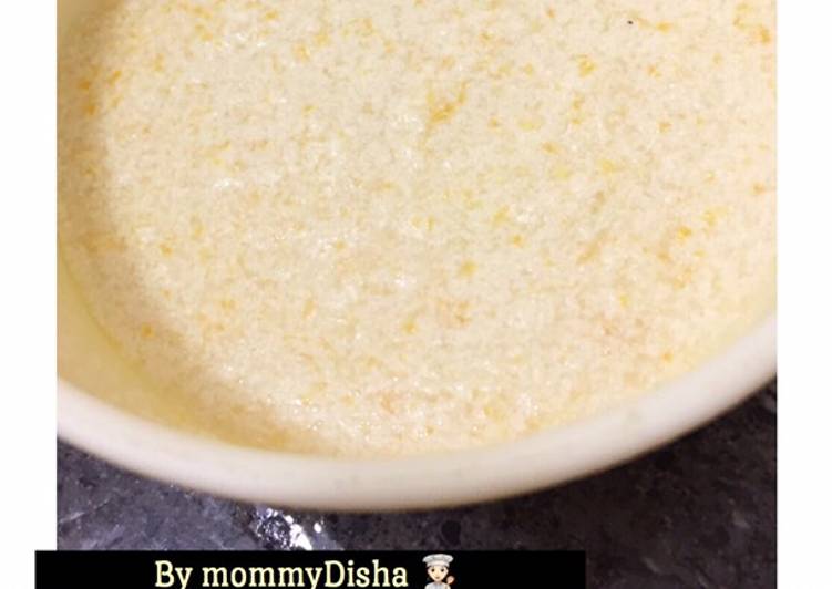 Mpasi tahu sutera + wortel dan kembang kol 6 bulan
