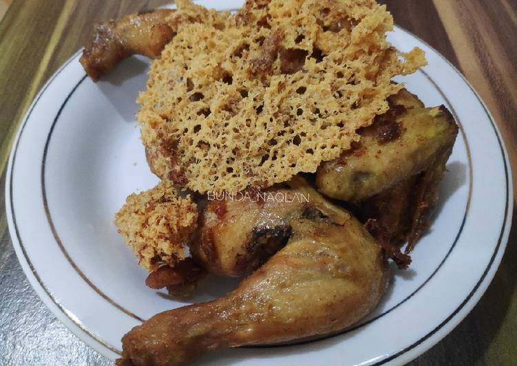 Resep Ayam goreng kremes tanpa baking powder, Praktis