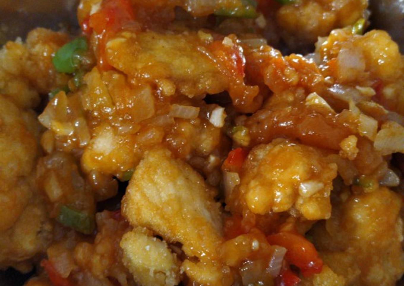 Pollo agridulce 🍗🍬