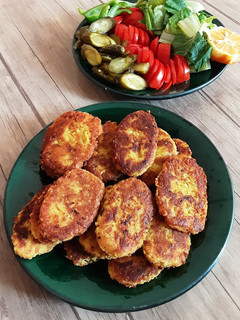عکسی از دستور کتلت سیب زمینی🌯