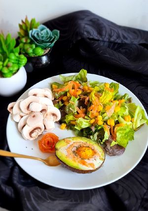 Une photo de Oeuf cocotte à l'avocat 🥑