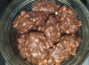 Foto resep Kue kacang coklat (beng beng home made)