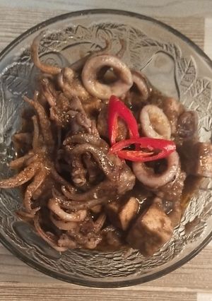 Foto resep Cumi hitam