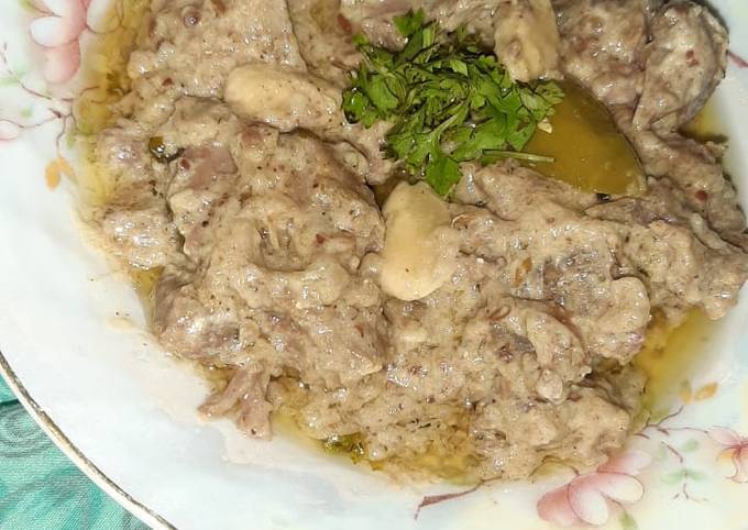 Recipe of Eric Ripert Chicken white Almond handii