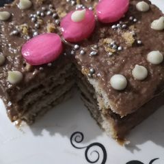 A picture of Chocolate bread cake.