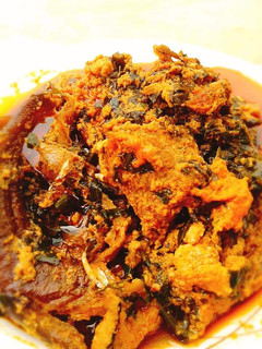 A picture of Egusi soup.