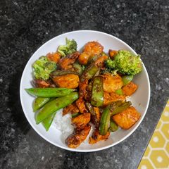 A picture of Chicken Stirfry.
