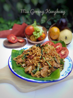Foto resep Mie Goreng Kangkung