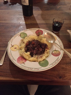 A picture of Beef cheek stew (serve with mash!).