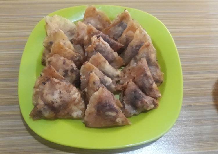 Pisang coklat keju