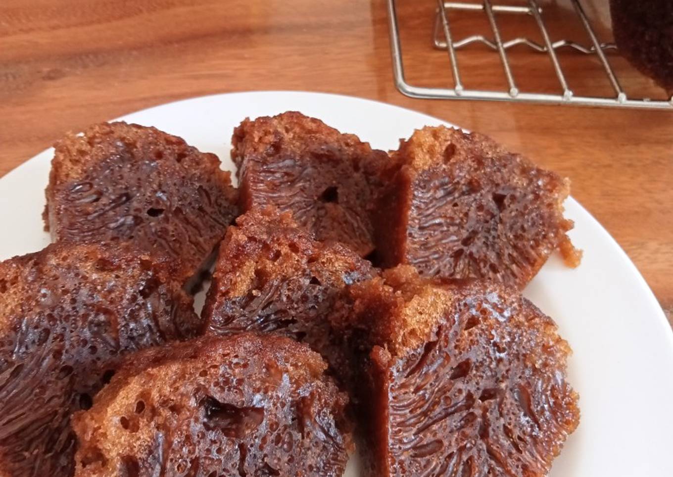 176. Bolu Karamel (sarang semut) 3 telor