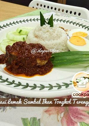 Gambar 👩🍳Nasi Lemak Sambal Ikan Tongkol Terengganu