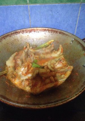 Foto resep Ceker & Sayap Ayam Bumbu Pedes