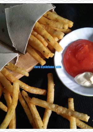 Foto resep Kentang Crispy (stik kentang 2 bahan)..😊