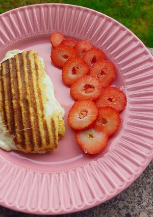 Foto de Panini de Queijo e Fiambre