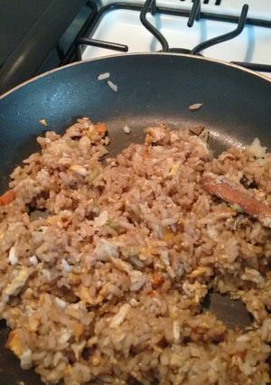 Una foto de Arroz frito. ॐ