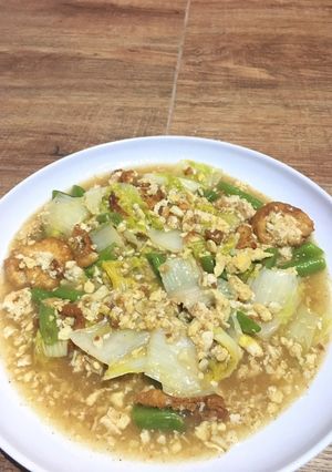 Foto resep Healthy Sapo Tahu Simple Vegetarian