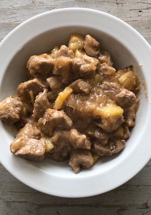 Une photo de Porc sauce aigre douce 🇨🇳