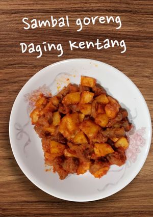 Foto resep 9. Sambal Goreng Daging Kentang